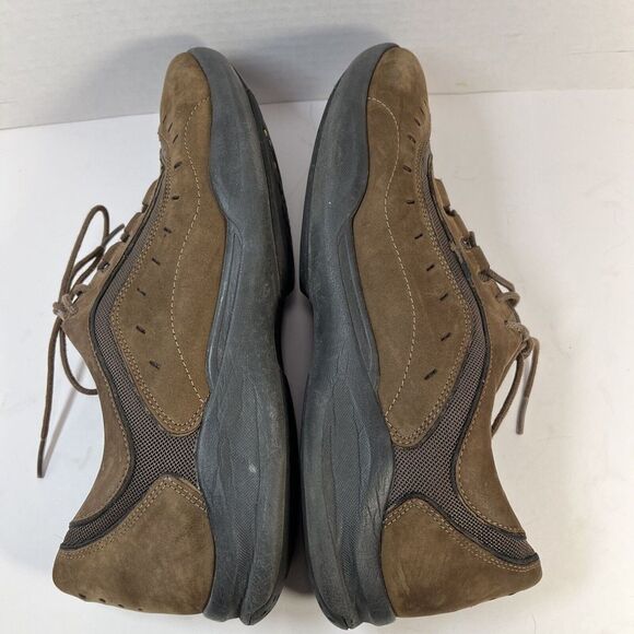 Clarks Wave Walk Shoes‎ Womens 9 M Wave Trek Low Sneakers 86509 Brown Leather - Picture 7 of 14